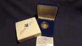 1992 Sterling Silver Canadian Quarter Commem NW Territories