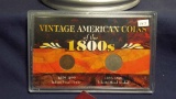 “Vintage American Coins of the 1800's” 1890 IHC & 1899 V-Nickel