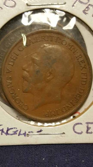 1920  English Penny