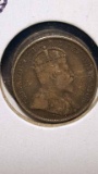1903 Canadian 5 Cents