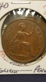 1940  English Penny