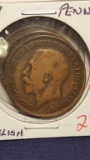 1917  English Penny