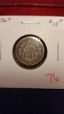 1869  Shield Nickel