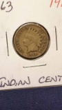 1863  Indian Head Cent