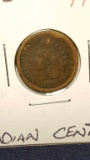 1876  Indian Head Cent
