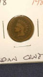 1878  Indian Head Cent