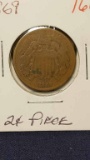 1869  Two Cents