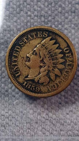 1859  Indian Head Cent