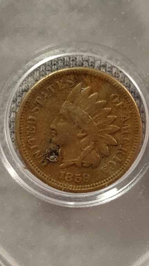 1859  Plugged Indian Head Cent