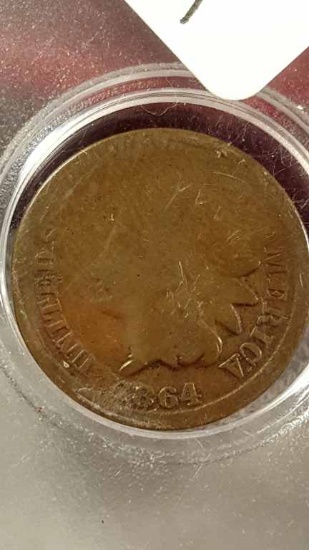 1864  Indian Head Cent