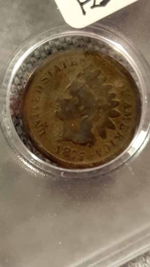 1875  Indian Head Cent