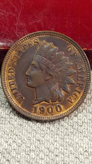1900 Full Liberty and some luster  Indian Head Cent