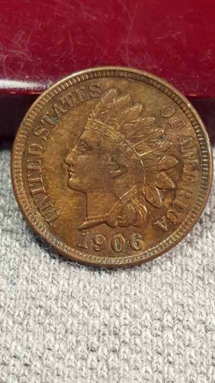 1906 full Liberty and some luster  Indian Head Cent