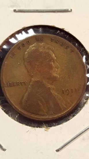 1911-S  Lincoln Cent