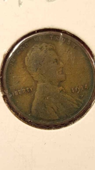1914-D Key Date  Lincoln Cent
