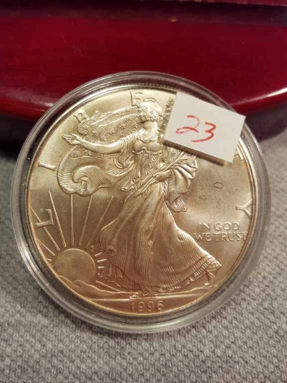 1996 American Silver Eagle ** Key Date