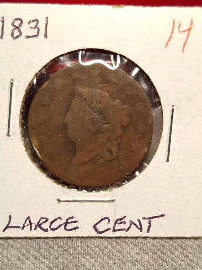 1831  Large Cent