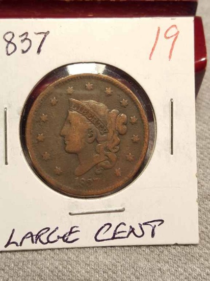 1837  Large Cent