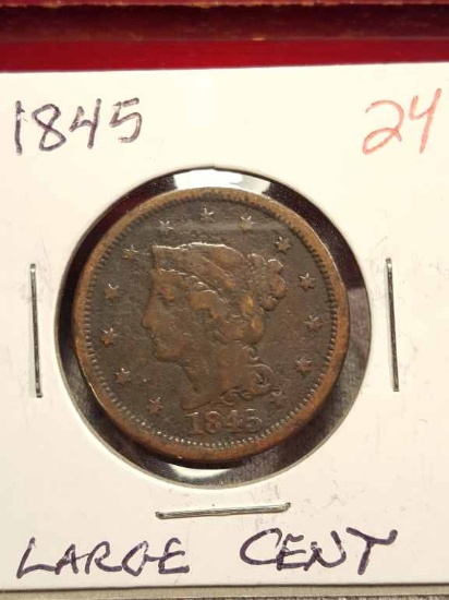 1845  Large Cent