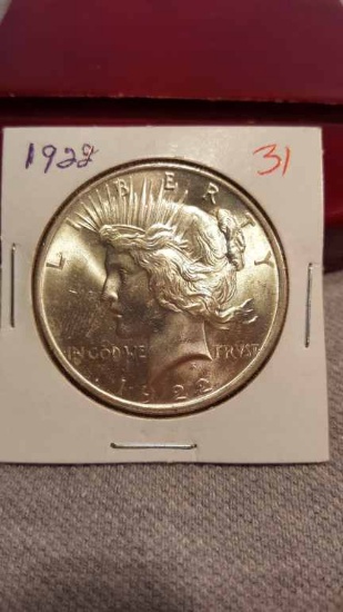 1922  Peace Dollar