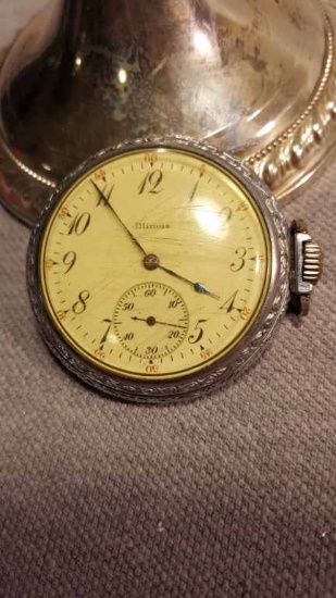 Illinois Pocket Watch ---Couldn't get the back off