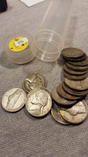 16 Silver War Nickels