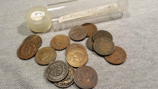 15—Indian Head Cents 1882-1907