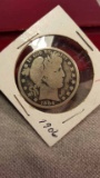 1906  Barber Half Dollar