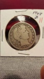 1907-D  Barber Half Dollar