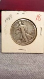 1943  Walking Liberty Half Dollar