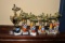 Lot of (12) Go Kart Trophies