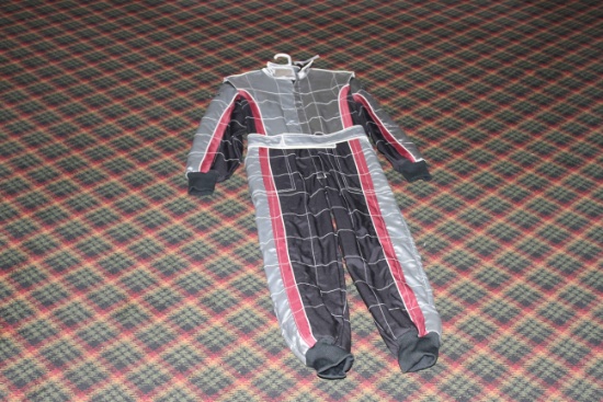 (1) Arroxx Level 2, Silver, Black And Maroon Driving Suit, Size 40, New