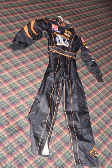 (1) New Finish Line Racing Gear "victory Lane Karting" Drivers Suit, Size Large