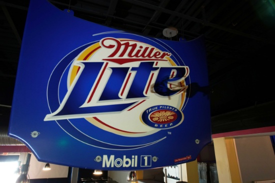 Replica Plastic Car Hood and all banners in the Acrari Bar, As Shown