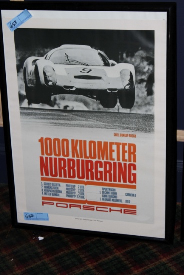 Framed Print - Gran Prix 1967 Nurburgring 1000 Km