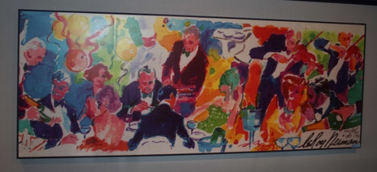 LeRoy Neiman "Hotel De Paris" Reproduction Print