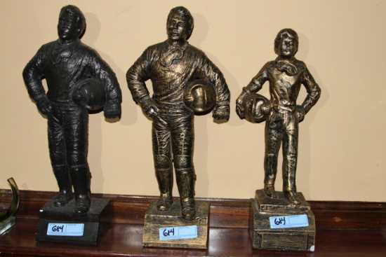 Lot of (3)  Figurines Trophies