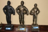 Lot of (3)  Figurines Trophies