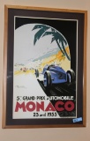 Grand Prix Monaco 1933 Framed Print