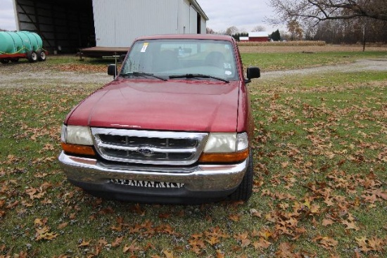 Automobile  1999 Ford Ranger  3.0 L V-6  2WD  Automatic VIN 1FTYR14V4XTA636