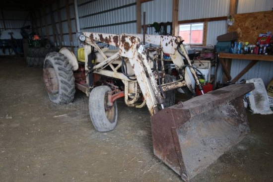 Tractor  1963 Ford 2000 Industrial with Loader Ser# 20303  Running  Good re