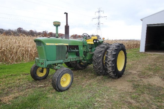 Tractor  1966 John Deere 4020 Power shift  2 SCV's  Ser# 139374 Tires Fair