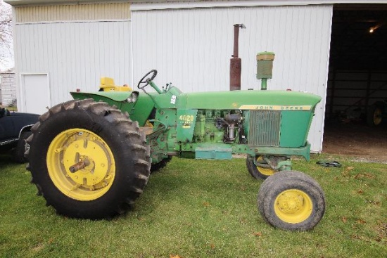 Tractor 1966 John Deere 4020  Syncro Ser # R119966R  70 Hours on Overhaul n