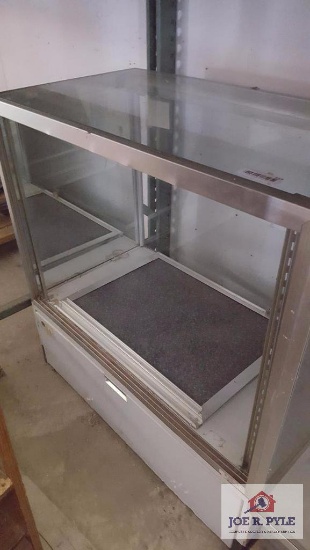 3 ft. Glass Front Jewelry Cabinet
