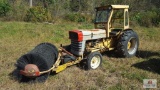 Massey Ferguson Tractor, 35 HP, w/ Canopy and PTO Driven Broom Attachment, NO TITLE EVER