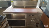 5 ft., Electric Sink, Prep Table, Warmer and Fridge