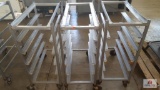 3 Stainless prep Racks