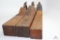 Three Large Wooden Bench Planes W. Butcher,and others 26”average