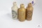 Hunt & Son’s, Stalybridge & District, & Townsend’s Stone bottles