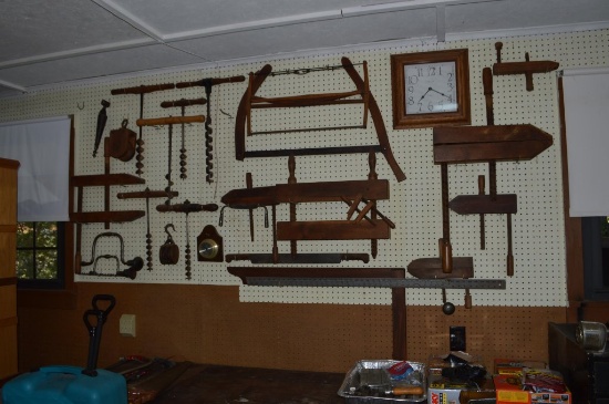 Large Antique Tool Collection, Bottles, & more